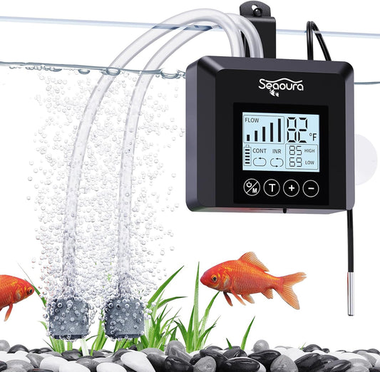 Seaoura's New Aquarium Air Pump Bubble: A Portable and Multifunctional Aquatic Favorite