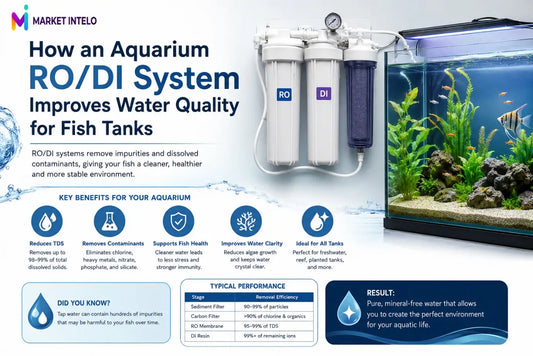 How an Aquarium RO/DI System Improves Water Quality for Fish Tanks