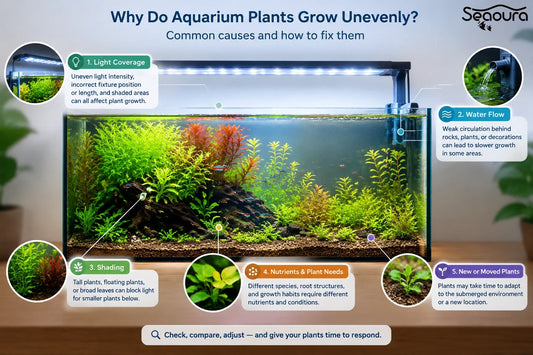 Why Are My Aquarium Plants Growing Better on One Side of the Tank?