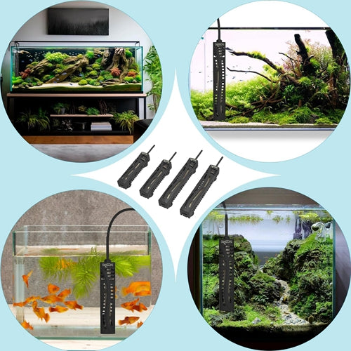 Seaoura LED Temperature Display Mini Aquarium Heater SR3081