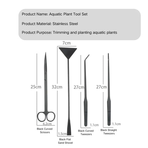 Seaoura SR-501 Aquatic Plant Tweezers Scissors