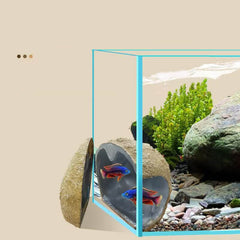 Fish Tank Magnet Shelter House