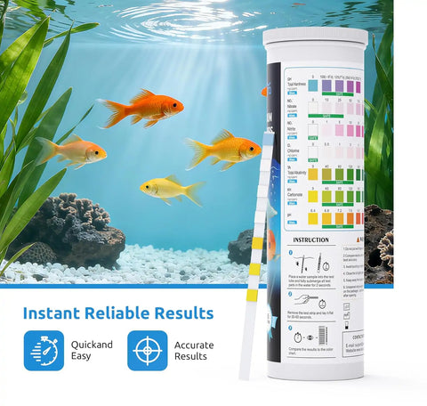 SEAOURA SR-902 7 in 1 Aquarium Water Testing Strips