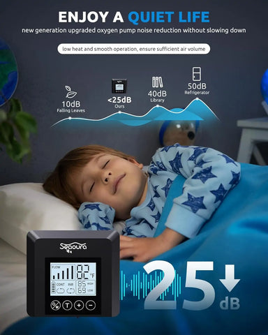 Seaoura ‎SR-206 Aquarium Air Pump