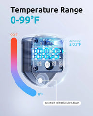 Seaoura SR-520 Aquarium Thermometer Magnetic Cleaner