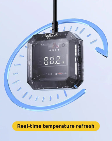 Seaoura SR-802 Aquarium Thermometer Submersible