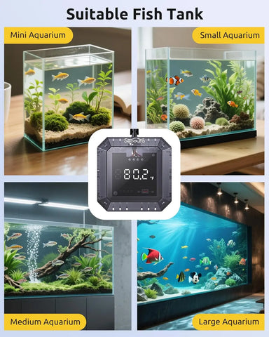 Seaoura SR-802 Aquarium Thermometer Submersible