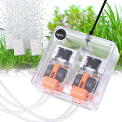 Seaoura SR-204 Aquarium Air Pump (4 outlets-10w)