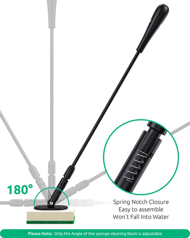 Seaoura SR-517  Aquarium Algae Scraper Cleaning Kit 5 in 1