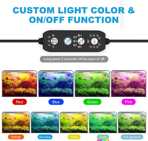 Seaoura SR-618 24/7 Aluminum LED Aquarium Light