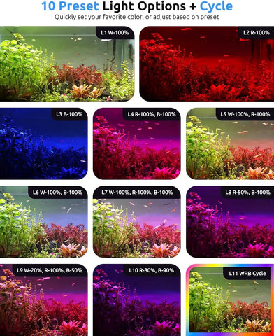 Seaoura SR-653 Aquarium light for plant growth