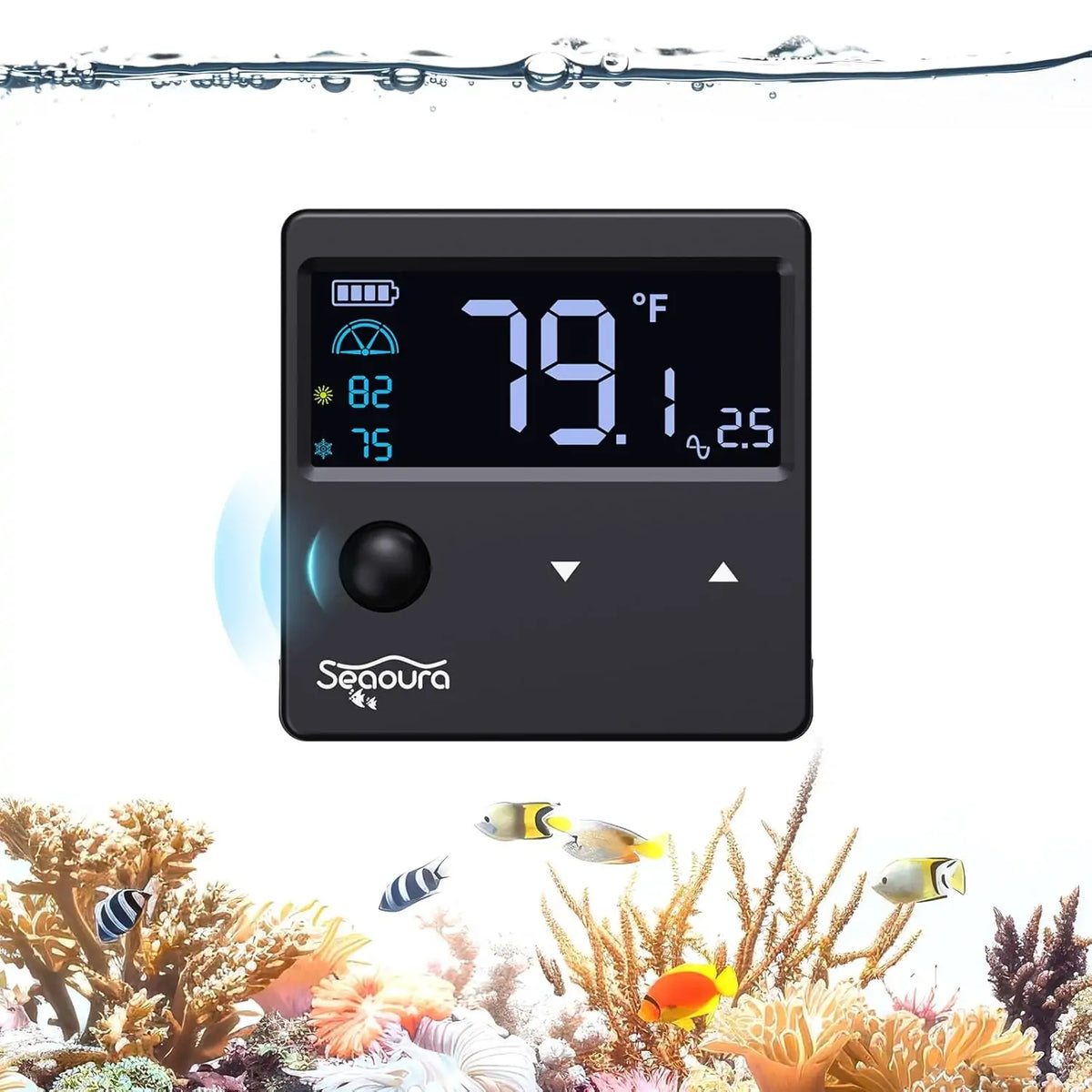 Soeoura SR-801 Aquarium Thermometer Digital with Motion Sensor