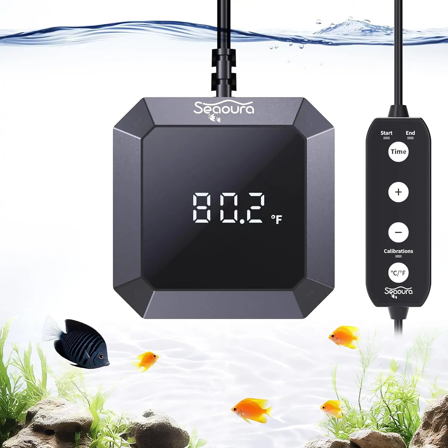 Seaoura SR-802 Aquarium Thermometer Submersible